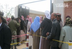 تشميع صناديق في مطروح بعد امتلائها ببطاقات التصويت