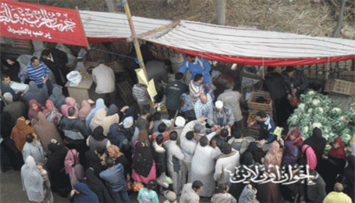 12 سوقًا و8 قوافل طبية للحرية والعدالة بدمياط