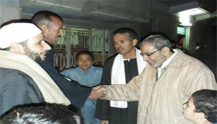 استقبال حافل لمرشحي "الحرية والعدالة" بقرى المنيا