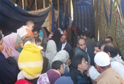 قافلة طبية مجانية لـ"الحرية والعدالة" بأفقر أحياء الفيوم