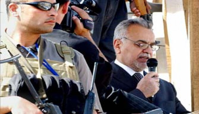 طارق الهاشمي: المالكي مدعوم من واشنطن وطهران