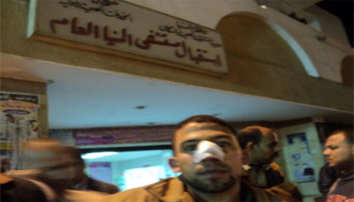 بلطجية يعتدون على أنصار "الحرية والعدالة" بالمنيا