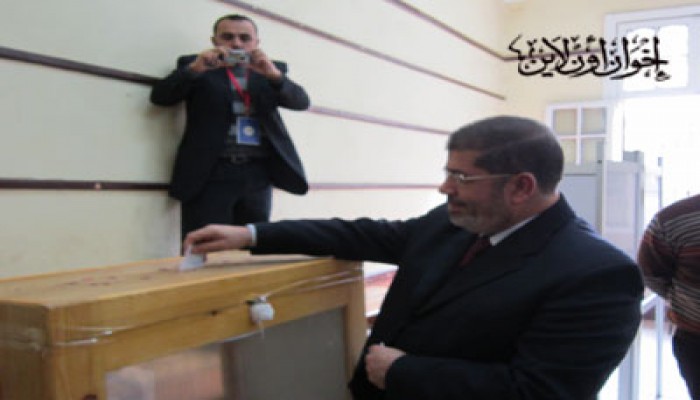 د. محمد مرسي: الشعب المصري واع ولن يخدعه أحد