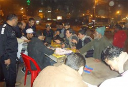 استمرار الحملات الدعائية لمرشحي "الحرية والعدالة" بالقليوبية