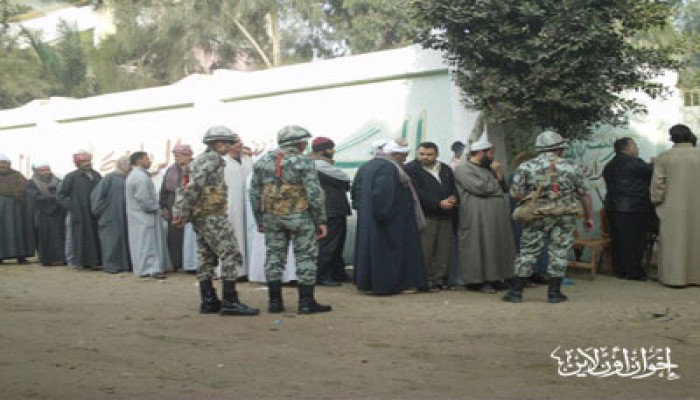 الجيش يفض مشاجرة افتعلها أنصار مرشح الوفد بمنوف