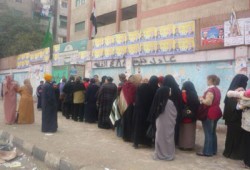 "الحرية والعدالة" ينهي أزمة المنتقبات بالعياط