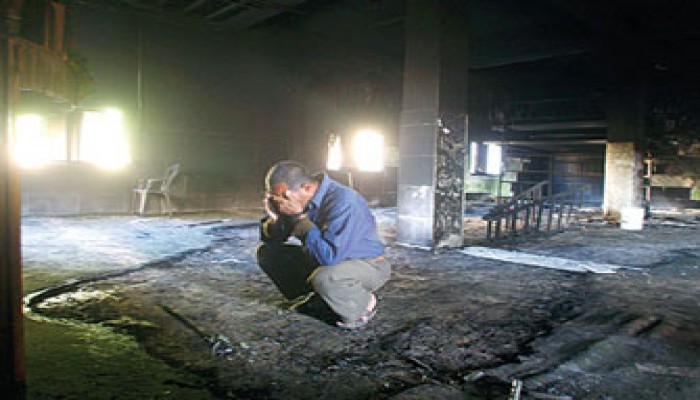 الصهاينة يردون على هدم البؤر الاستيطانية بالاعتداء على المساجد