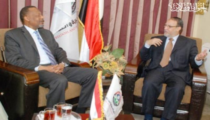 "الحرية والعدالة" يستقبل السفير النيجيري بالقاهرة