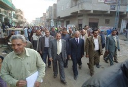 ثلاث مسيرات انتخابية للحرية والعدالة في الدقهلية