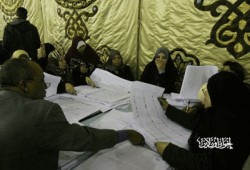 تواصل عمليات الفرز بالدائرة الأولى بالجيزة