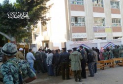 الجيش ينقل صناديق جنوب الشرقية إلى لجنة الفرز