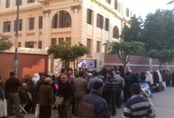 ناخبون بالجيزة: خرجنا لنقول (لا) للفلول