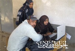 ضبط "لاب توب" للفلول داخل لجنة بأسوان!