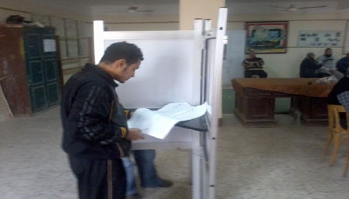 محضر ضد تسويد بطاقات بالدائرة الثالثة في الجيزة