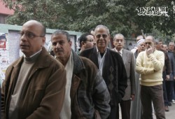 إقبال كثيف من الناخبين في إمبابة