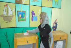 إقبال متوسط في بداية اليوم الثاني ببني سويف