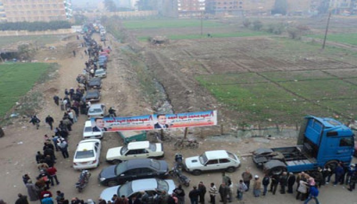 انتظام التصويت في اللجان "المعطلة" بالجيزة