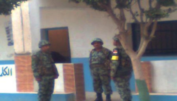 مشاجرة بين ضابط جيش ومرشح "فلول" بالزقازيق