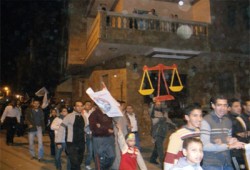 محمود عامر يختتم مسيراته الانتخابية بأوسيم‎