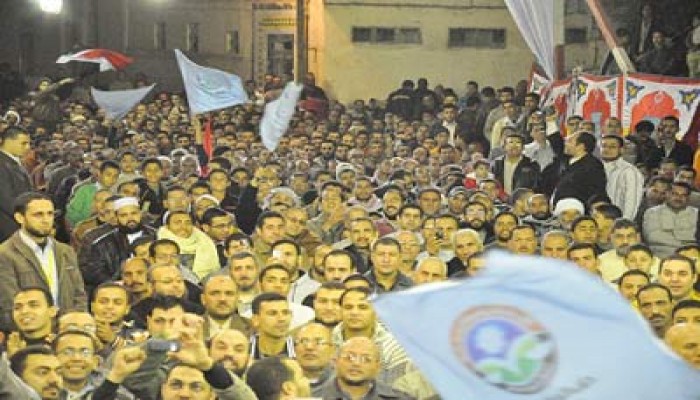 مؤتمر حاشد لحزب الحرية والعدالة بأوليلة