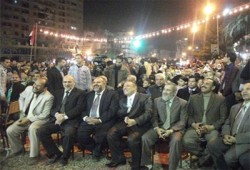 الفيوم تحتفل بفوز مرشحي "الحرية والعدالة"