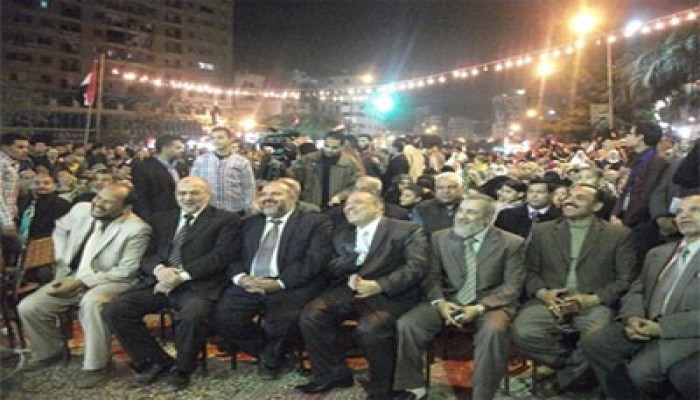الفيوم تحتفل بفوز مرشحي "الحرية والعدالة"