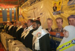 فعاليات انتخابية مكثفة لمرشحي الحرية والعدالة ببني سويف