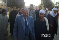 استقبال حافل لمرشحي "الحرية والعدالة" ببني مزار بالمنيا