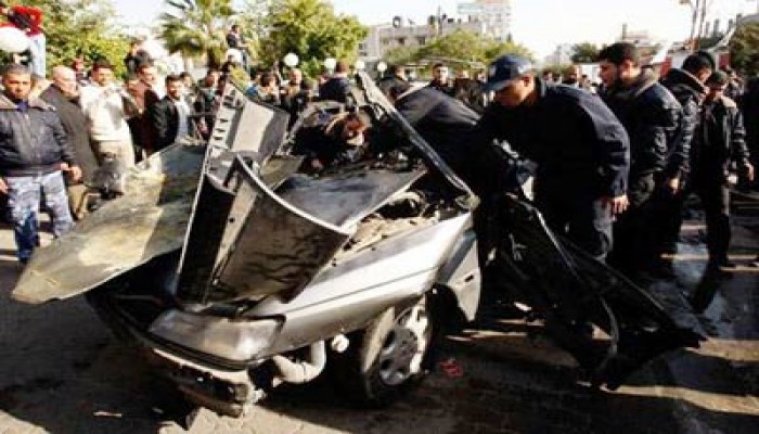 شهيدان ومصابون في قصف صهيوني وسط غزة