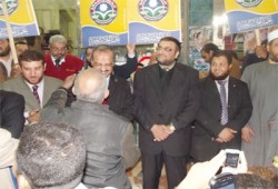مسيرة انتخابية لمرشحي "الحرية والعدالة" بجنوب القليوبية