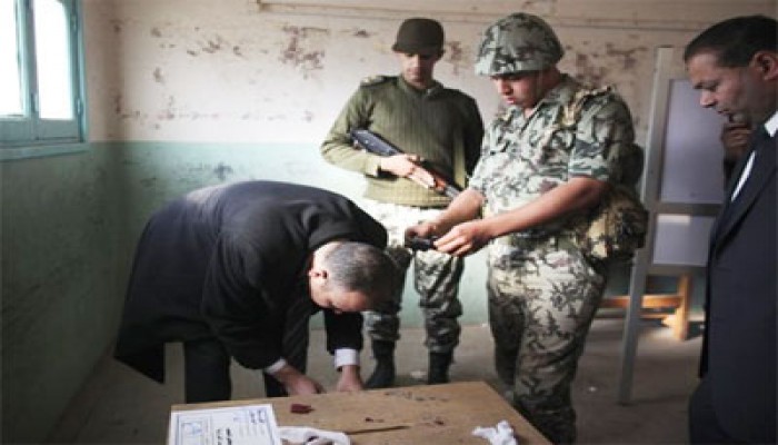 كواليس تأمين الصناديق في الإعادة بمدينة نصر