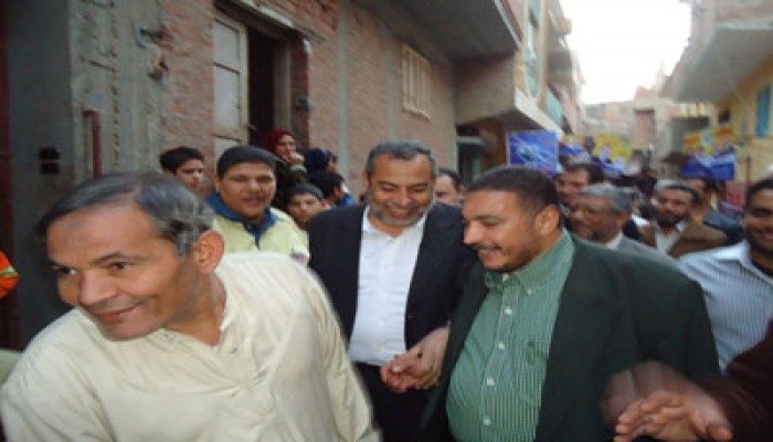 ترحيب بمرشحي "الحرية والعدالة" بشمال القليوبية