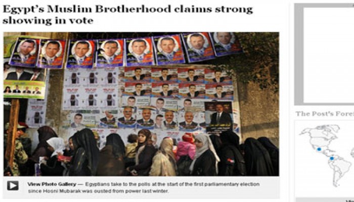 الواشنطن بوست: فوز "الحرية والعدالة" متوقع والنتائج معبرة عن الشعب