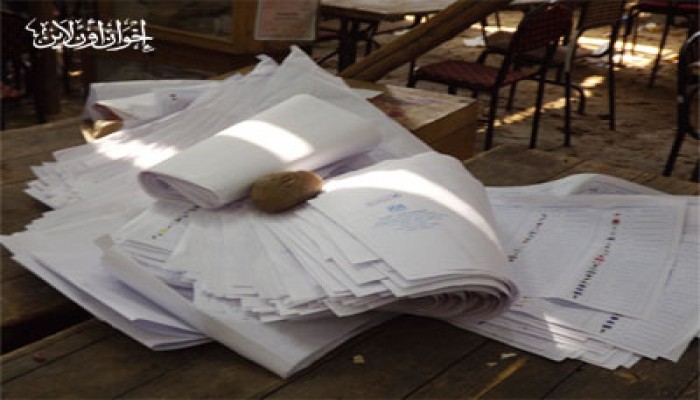 تحطيم 11 صندوقًا انتخابيًّا بحلوان بعد فرزها!