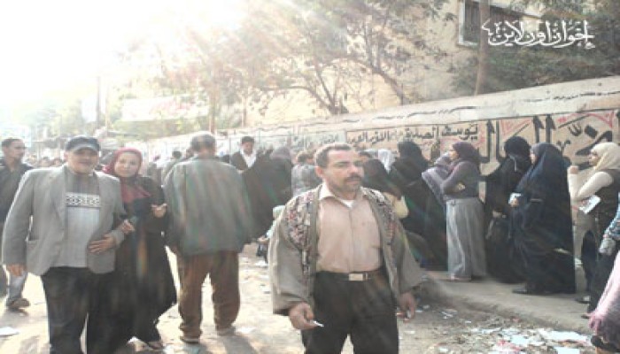 تذمر بين أهالي المطرية لعدم تمكنهم من التصويت