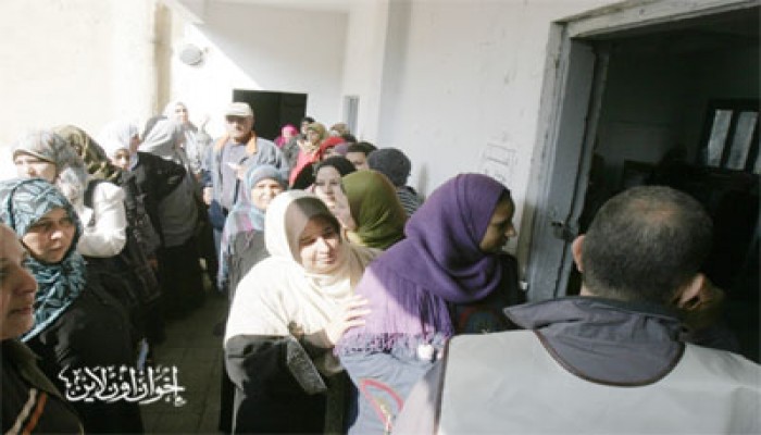 نفاد البطاقات المختومة بإحدى لجان البساتين