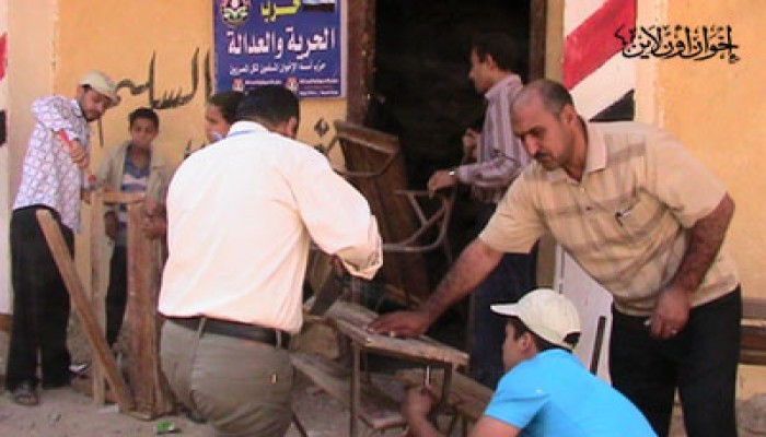 قوافل طبية وبيطرية وحرفية لـ"الحرية والعدالة" بالبحيرة