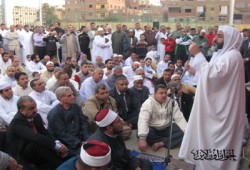 التفاف جماهيري حول مرشحي "الحرية والعدالة" بجنوب القليوبية