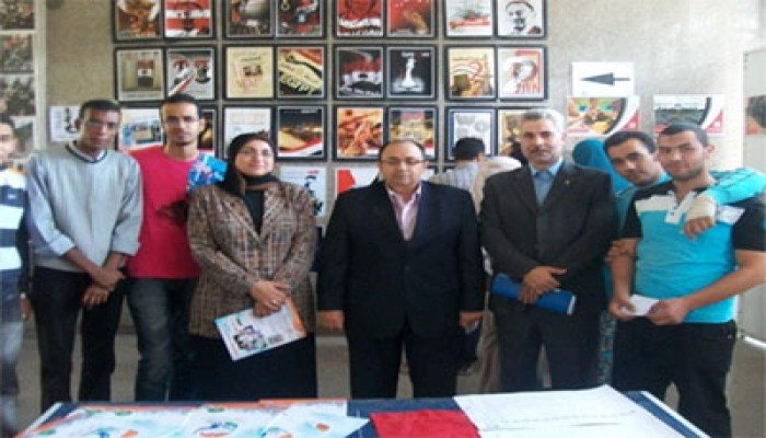 تدشين حملة "بناء" بتطبيقية دمياط