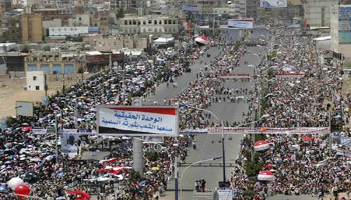 منظمات تستنكر جرائم صالح.. وثوار اليمن يطالبون بإسقاطه