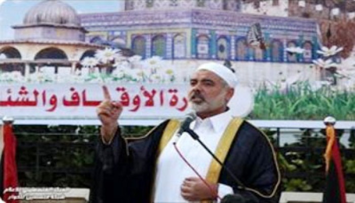 هنية: فلسطين هي المستفيد الأكبر من الثورات العربية