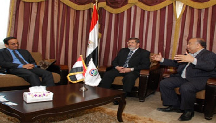 د. مرسي يستقبل السفير العماني بالقاهرة