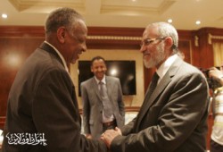 المرشد العام يستقبل مساعد الرئيس السوداني