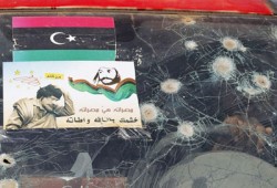 "القذافي" يفشل ندوة حقوقية بالقاهرة!