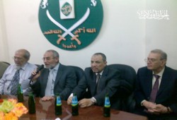 المرشد العام يفتتح مقر الإخوان بالفيوم