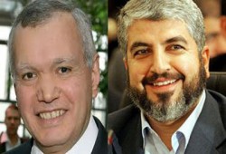 مشعل يهنئ وزير الخارجية المصري هاتفيًّا