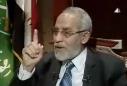 المرشد العام على الفضائية المصرية في برنامج "اتجاهات"