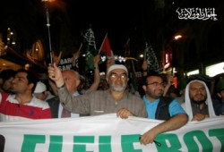 عشرات الآلاف يحيون ذكرى الهجوم على سفينة "مرمرة"