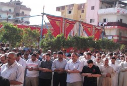 وفاة الحاج أحمد الناعم وجنازة مهيبة لتشييعه