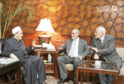 المرشد العام في زيارة الإمام الأكبر